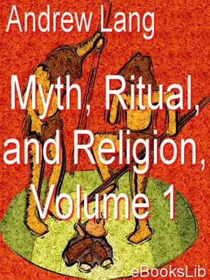 cover image of Myth, Ritual, and Religion, Vol 1